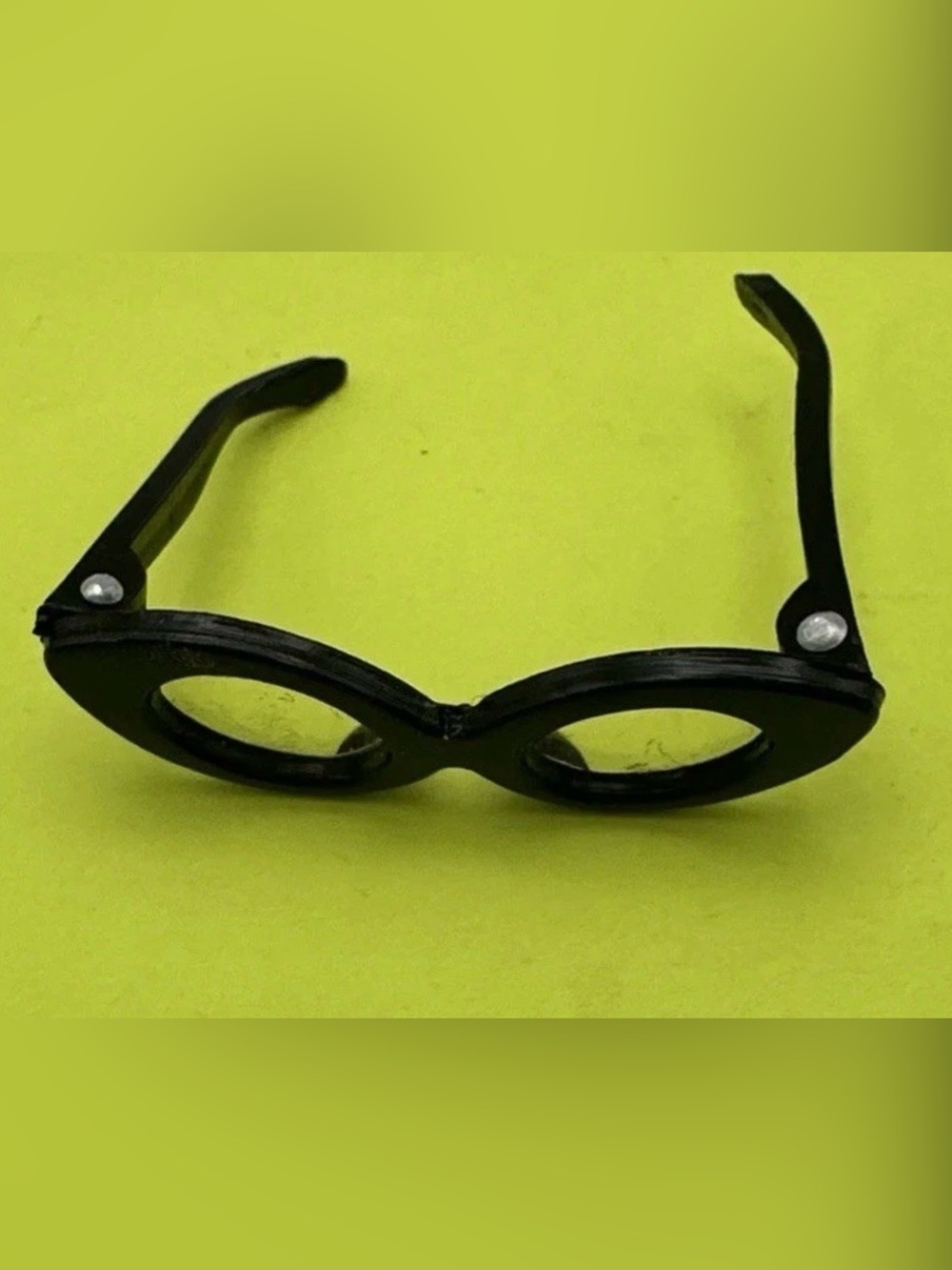 Barbie Black Cat Eye Glasses Roman Holiday Busy Gal Nurse 1960s Vintage